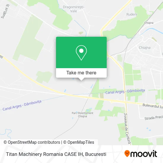 Titan Machinery Romania CASE IH map