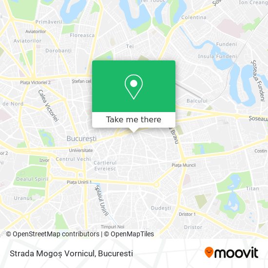 Strada Mogoș Vornicul map