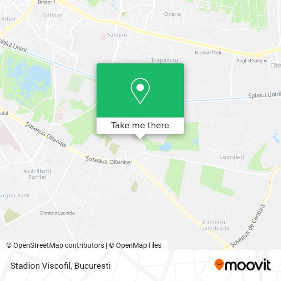 Stadion Viscofil map