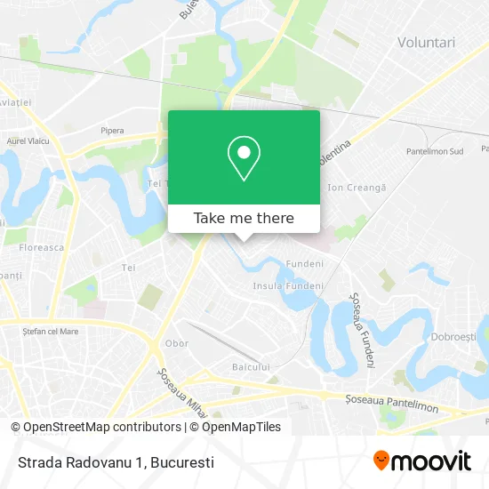 Strada Radovanu 1 map