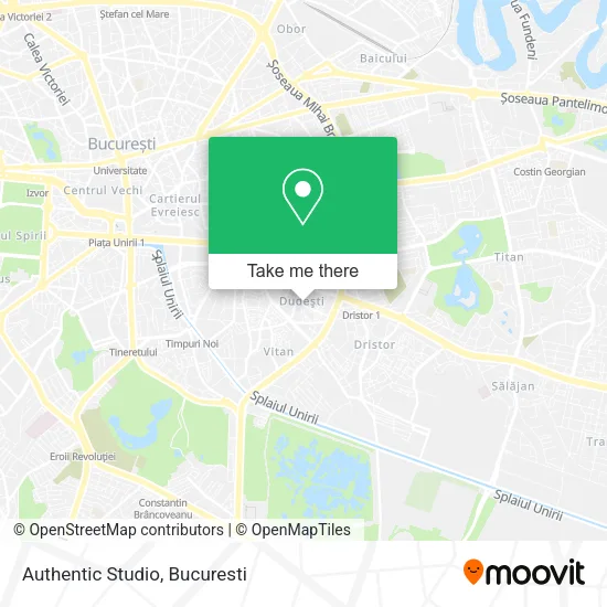 Authentic Studio map