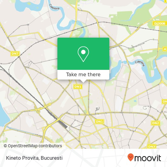 Kineto Provita map