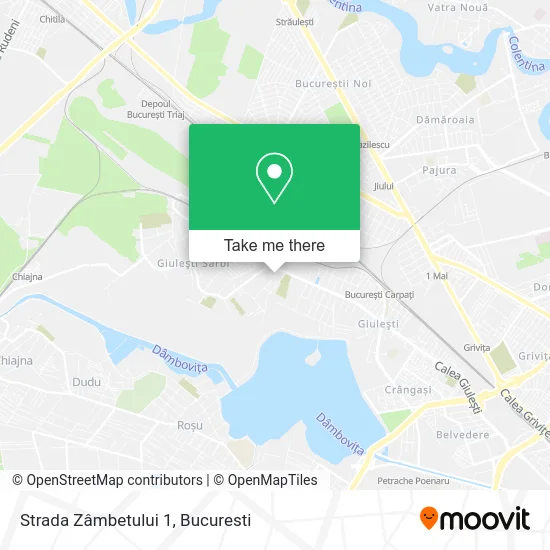 Strada Zâmbetului 1 map