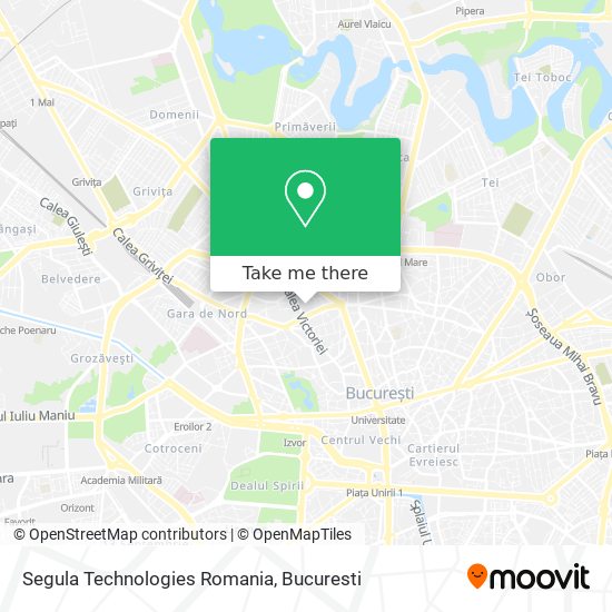 Segula Technologies Romania map