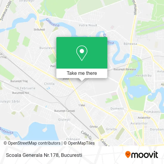 Scoala Generala Nr.178 map