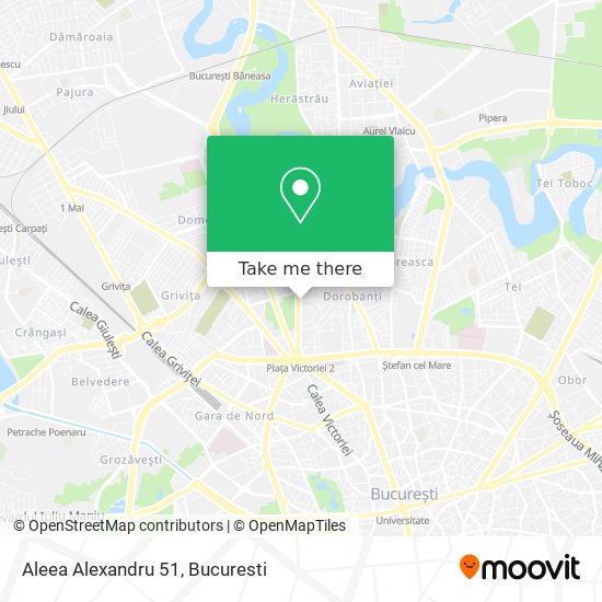 Aleea Alexandru 51 map