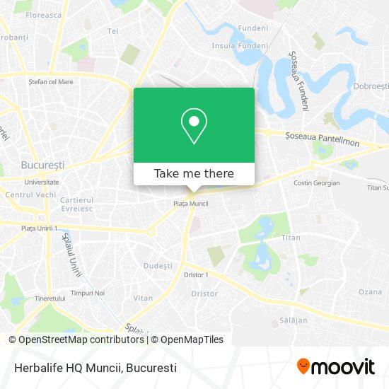 Herbalife HQ Muncii map
