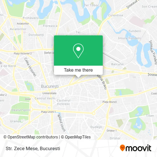 Str. Zece Mese map