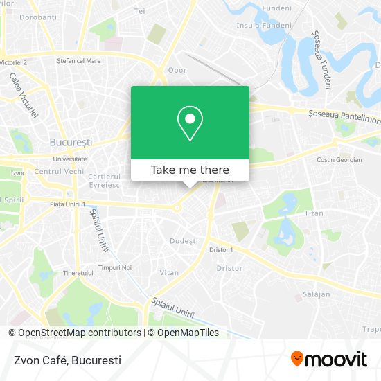 Zvon Café map