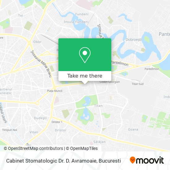 Cabinet Stomatologic Dr. D. Avramoaie map