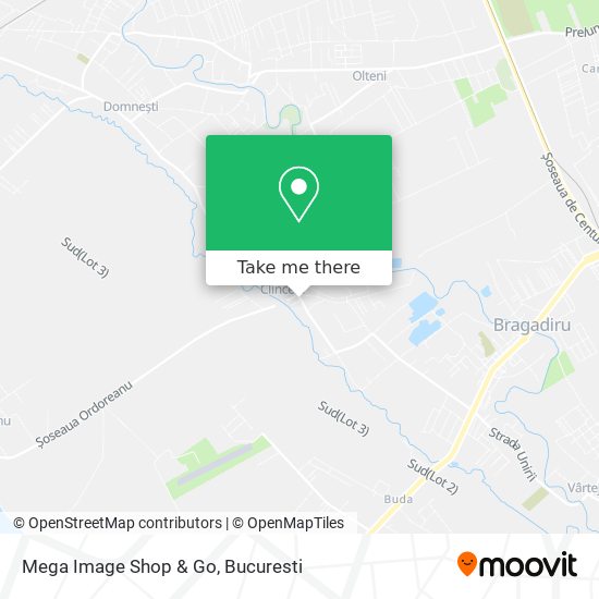 Mega Image Shop & Go map