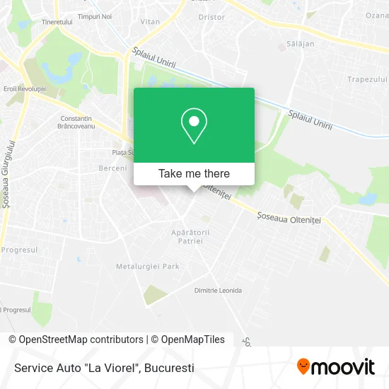 Service Auto "La Viorel" map