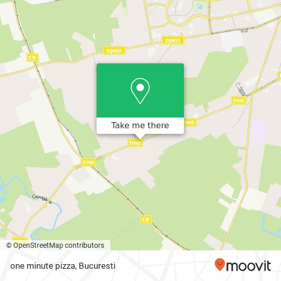 one minute pizza map