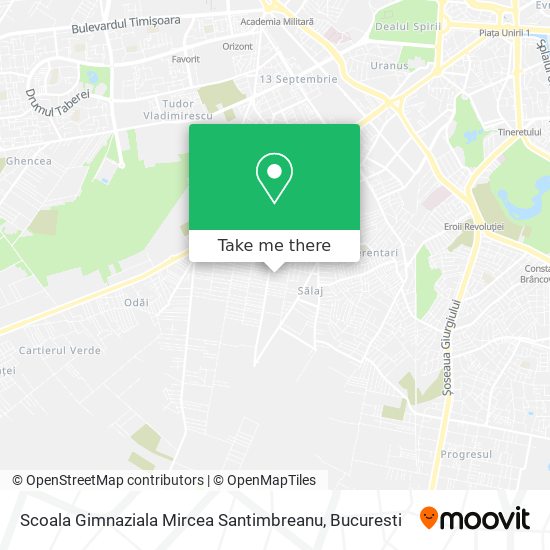 Scoala Gimnaziala Mircea Santimbreanu map