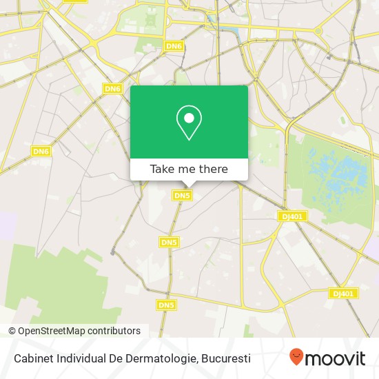 Cabinet Individual De Dermatologie map