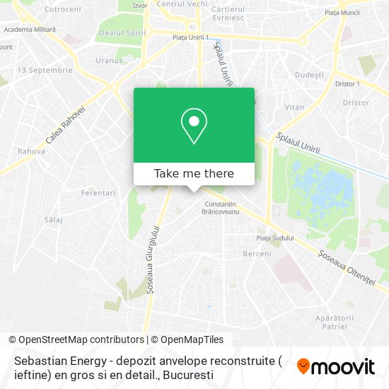 Sebastian Energy - depozit anvelope reconstruite ( ieftine) en gros si en detail. map