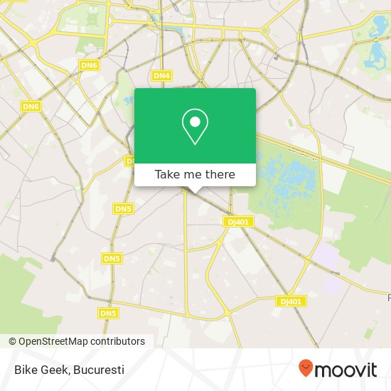 Bike Geek map