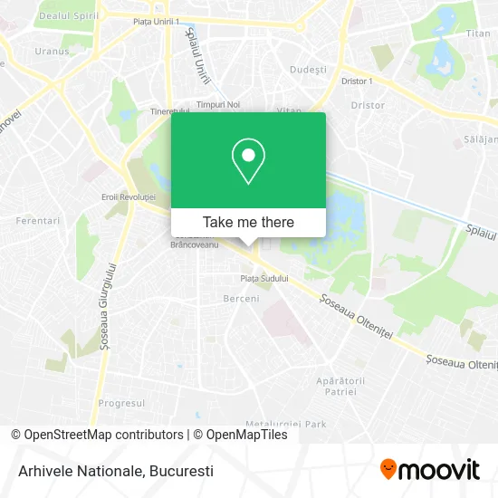 Arhivele Nationale map