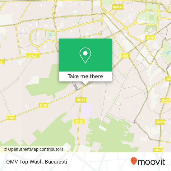 OMV Top Wash map