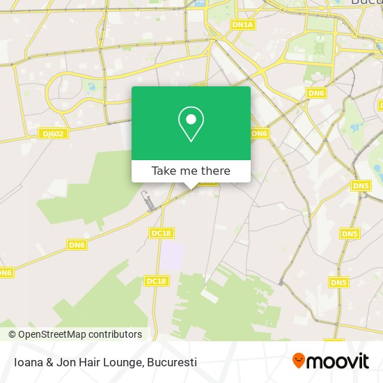 Ioana & Jon Hair Lounge map