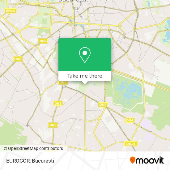 EUROCOR map