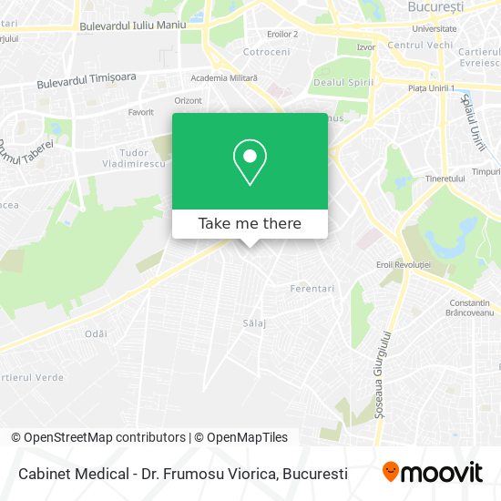 Cabinet Medical - Dr. Frumosu Viorica map