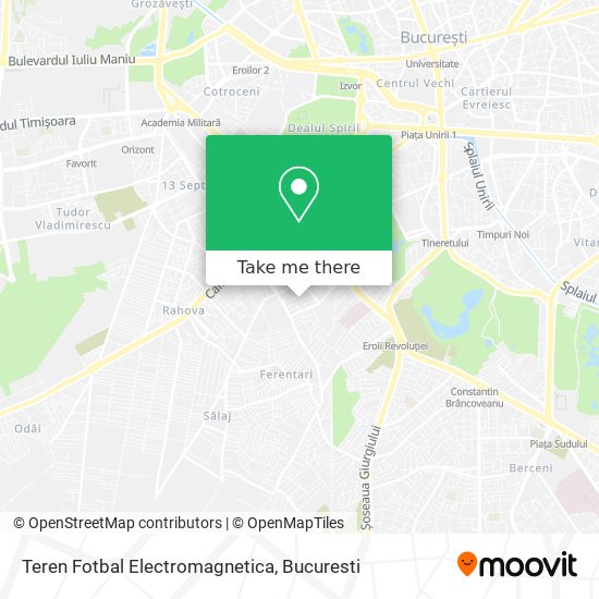 Teren Fotbal Electromagnetica map