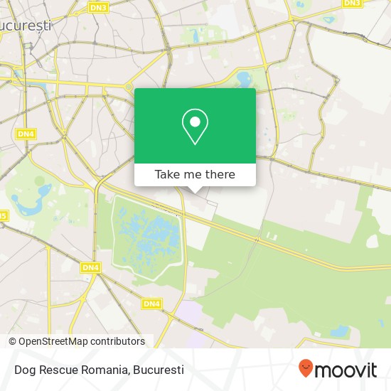 Dog Rescue Romania map