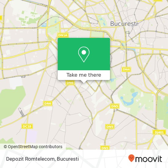 Depozit Romtelecom map
