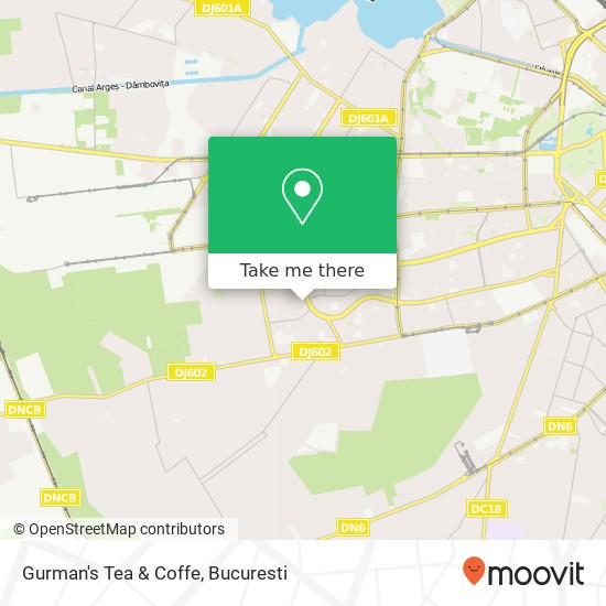 Gurman's Tea & Coffe map