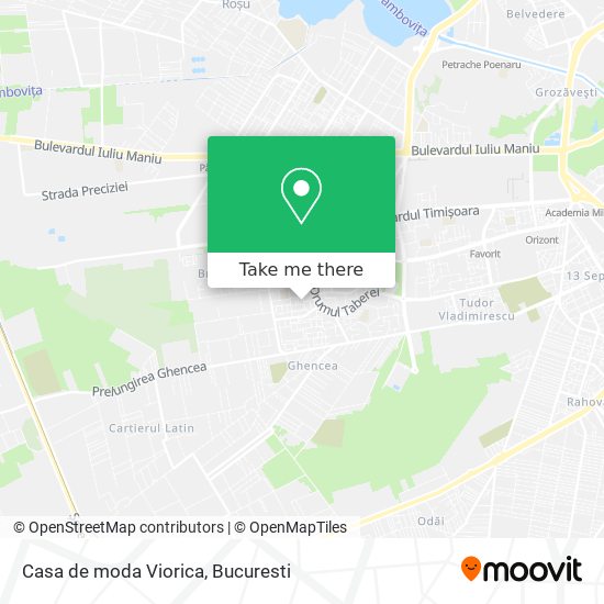 Casa de moda Viorica map