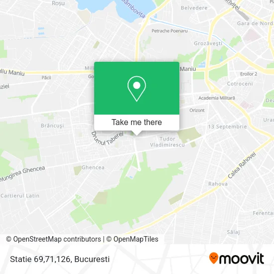 Statie 69,71,126 map