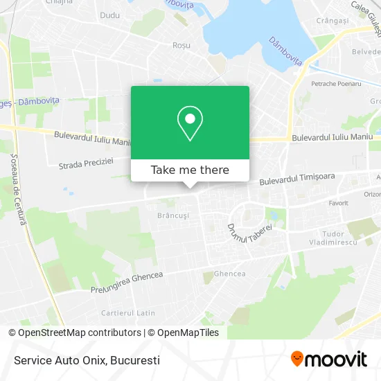 Service Auto Onix map