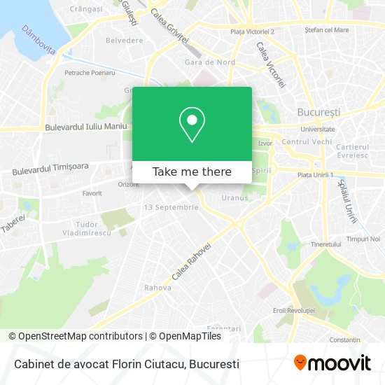 Cabinet de avocat Florin Ciutacu map