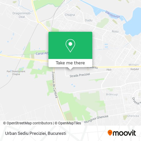 Urban Sediu Preciziei map