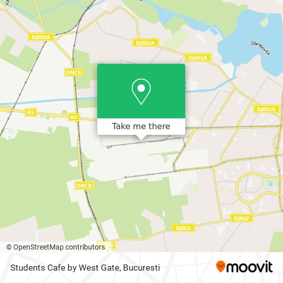Students Cafe by West Gate map