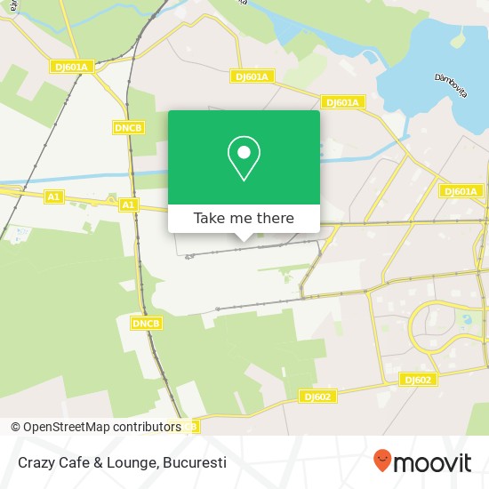 Crazy Cafe & Lounge map