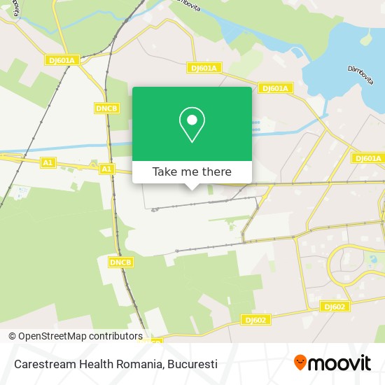 Carestream Health Romania map