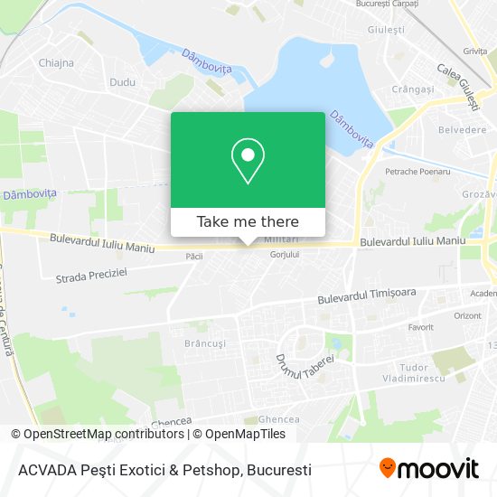 ACVADA Peşti Exotici & Petshop map