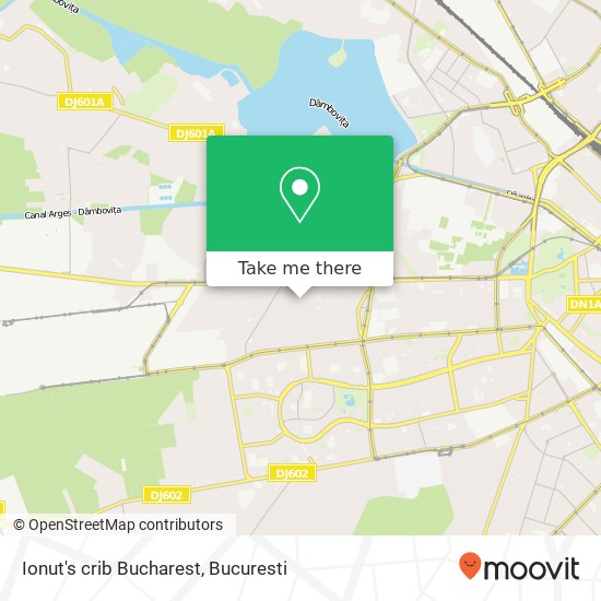 Ionut's crib Bucharest map