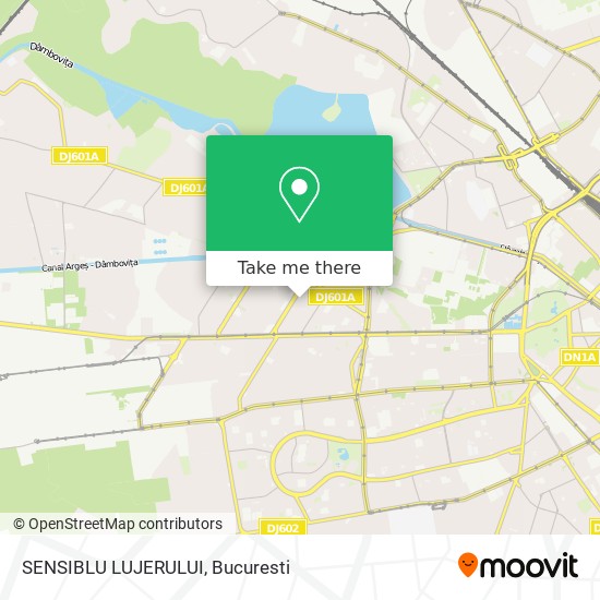 SENSIBLU LUJERULUI map