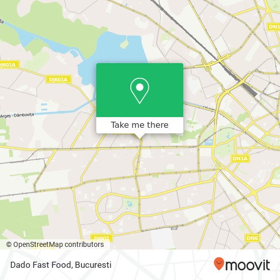 Dado Fast Food map