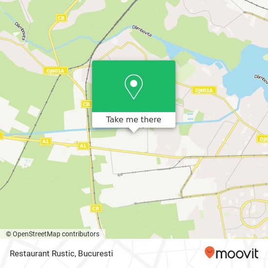 Restaurant Rustic map