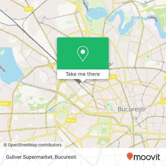 Guliver Supermarket map