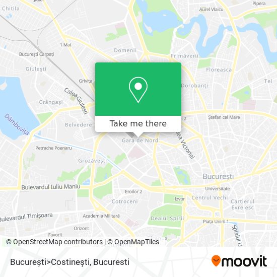 București>Costinești map