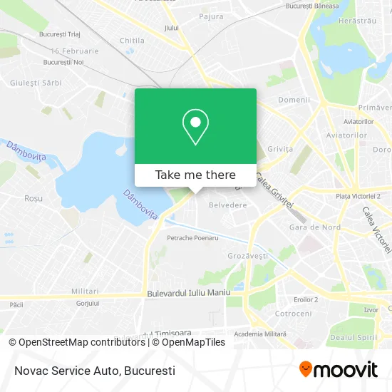 Novac Service Auto map