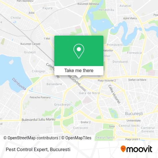 Pest Control Expert map