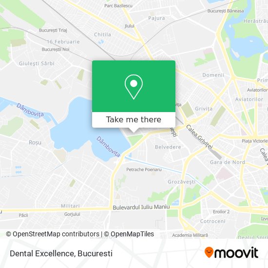 Dental Excellence map