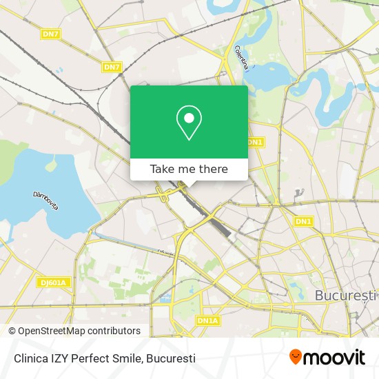Clinica IZY Perfect Smile map