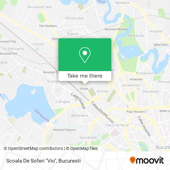 Scoala De Soferi "Vio" map